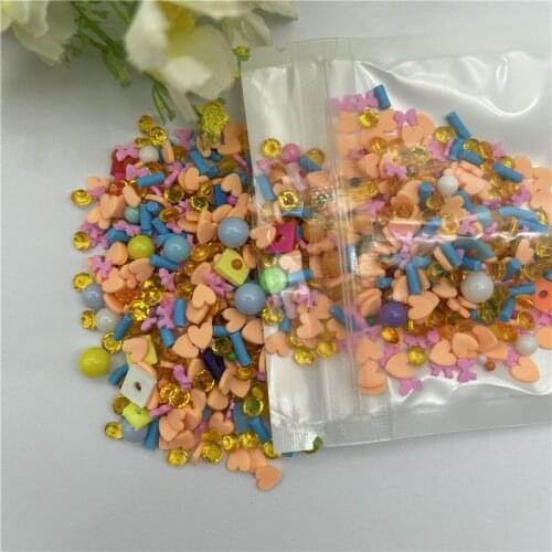 20g Color mixing Snow for Resin DIY Supplies Nails Art Polymer Clear Clay accessories DIY Sequins scrapbook shakes Craft