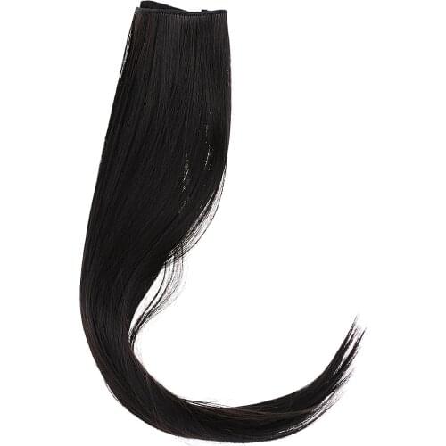 23 Inches Clip in Human Hair Extensions Silky Straight Long Weft Remy Hair for Women