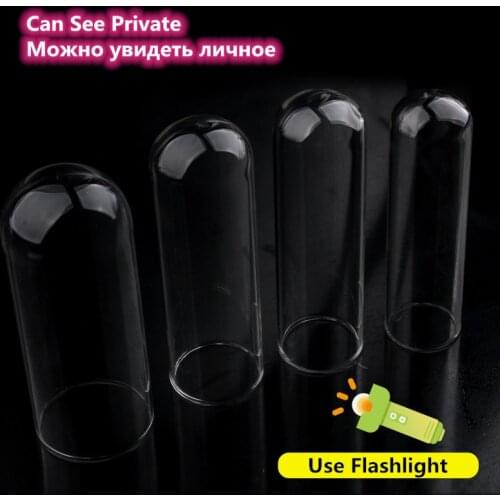40/45/50/60mm Vaginal Anal Dilator Glass Hollow Anal Plug Anal Extender Sex Toys For Gay Butt Plug Peep Vagina Aual Erotic Toys