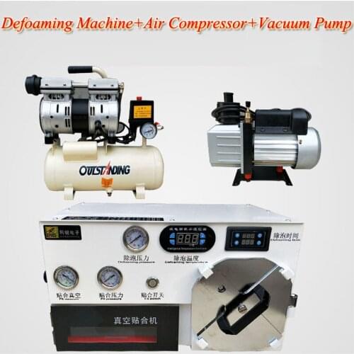 Defoaming Laminating Machine With Air Compressor Pressure Screen Machine Mobile Phone Screen/LCD Screen/Maintenance Equipment