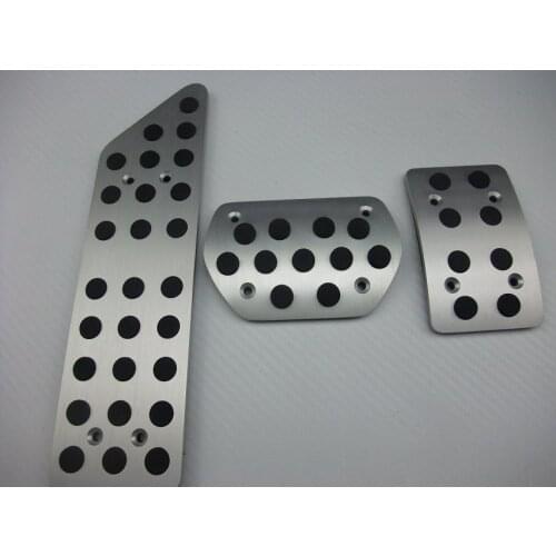 DEE Aluminum alloy Car Accessories For Citroen C5 Peugeot 508 AT/MT Accelerator Brake Footrest Pedal Pad Auto Styling Sticker