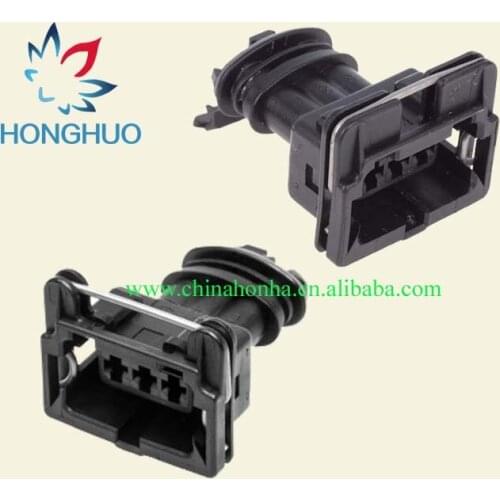 Freeshipping 5sets/lot Junior Power Timer (JPT) Sensor Plug Housing Automotive Connector With Rubber Boot 282191-1 forTyco