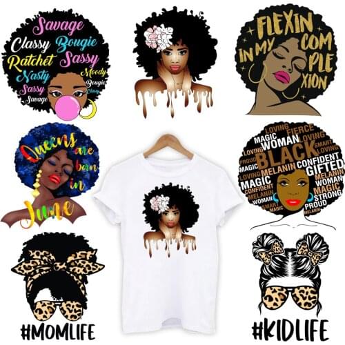 DIY Cartoon Fairy Heat Transfer Sticker For Vogue Girl Clothing Patch 1 Piece. T135