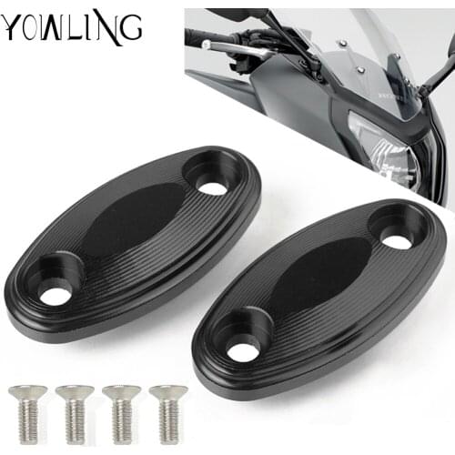 FOR Honda CBR650F 2014 2015 2016 2017 2018 2019 Motorcycle CNC Windshield Windscreen Rear View Side Mirrors Hole Cap Covers Code
