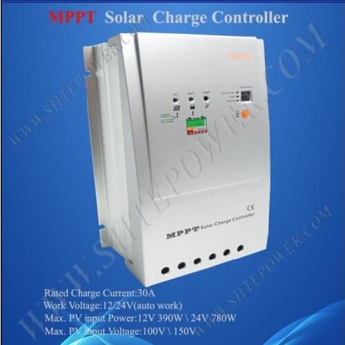 EPsolar Tracer3215RN 30A 12v 24v mppt dc voltage charge regulator for solar panel system