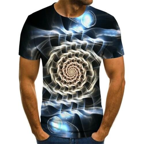 3D printed T-shirt mens casual top funny T-shirt O-neck summer streetwear 2021 new style polyester material hot style