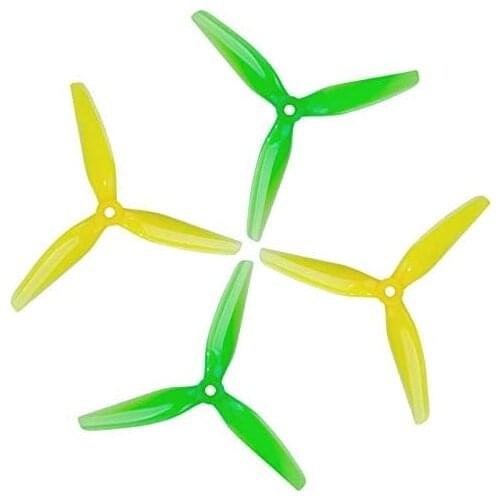HQ Ethix S4 Lemon lime (2CW+2CCW)-POLY CARBONATE Propellers