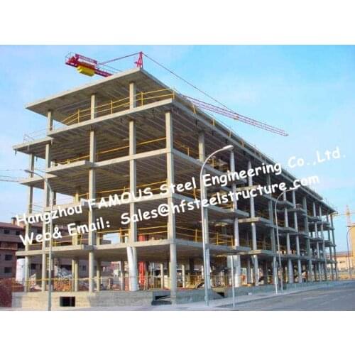 Custom Prefabricated Industrial Q235,Q345 Steel Storage Multi-storey Steel Building From China Supplier