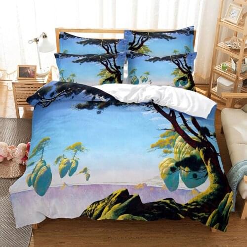 Bedding set duvet cover set 3d bedding digital printing bed linen queen size bedding set fashion design