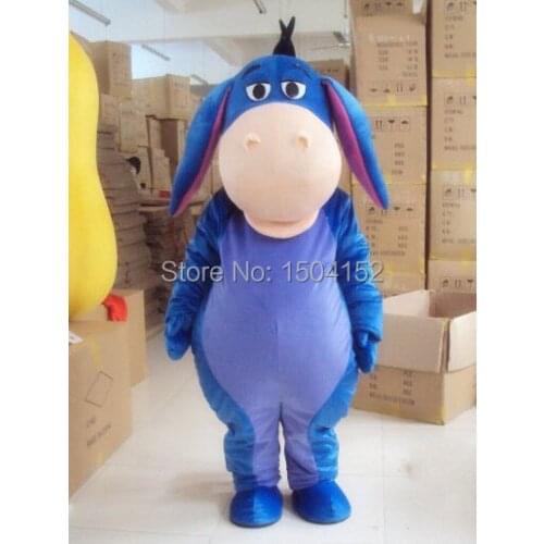 Donkey Cartoon Character Costume cosplay mascot Custom Products custom-made(s.m.l.xl.xxl) free shipping