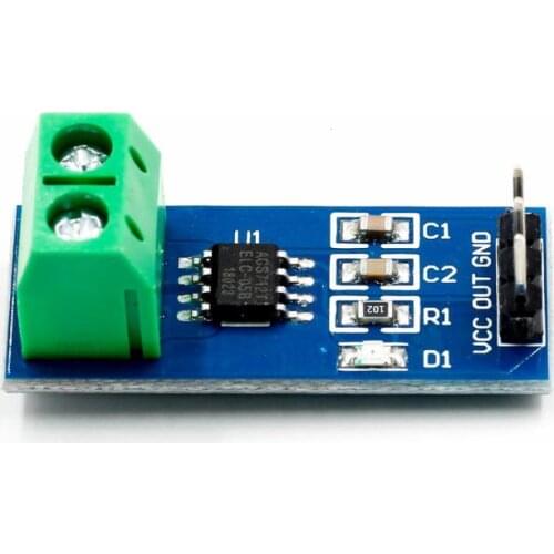 ACS712 Sensor Module 5A 20A 30A ACS712ELC Hall Current Sensor Module ACS712ELC Range For Arduino DIY Electronic Module Hot Sale