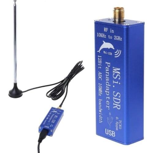 MSI.SDR 10kHz to 2GHz Panadapter SDR receiver 12-bit ADC