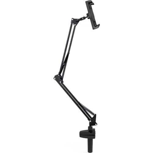 Tablet Holder Table With Gooseneck 12.9 Inch Tablet Arm Long Articulated Arm Tablet Holder Bed For Ipad,Smart Phone