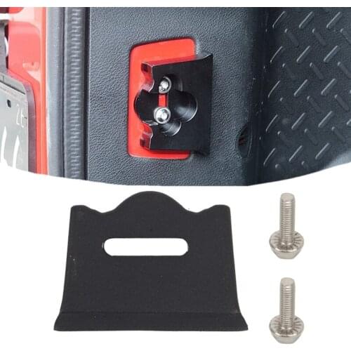 Car Tailgate Stopper Limiter Anti-Abnormal Noise Reduces Tailgate Sinking for Jeep Wrangler JK 2007-2017