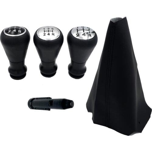 5 Speed Gear Shift Knob Gaiter Boot Manual Stick Shifter Sleeve For Peugeot 106 107 206 207 306 307 308 3008 406 5008 605 #4
