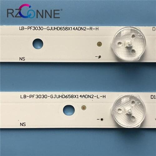 LED Backlight strip For Philips 65" TV 65ADM2-L 65ADM2-R 65PUS6121 65PUF6656 LB-PF3030-GJUHD658X14ADN2-L/R-H TPT650UA LD65P19U