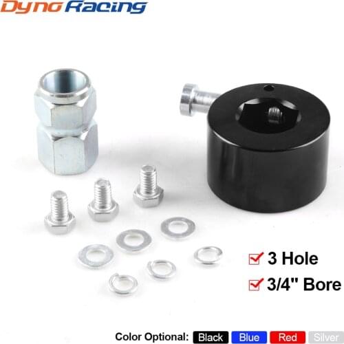 3/4inch Shaft or 360 Pull Ring Universal Aluminum Steering Wheel Quick Release Disconnect Hub For 3 hole steering wheels