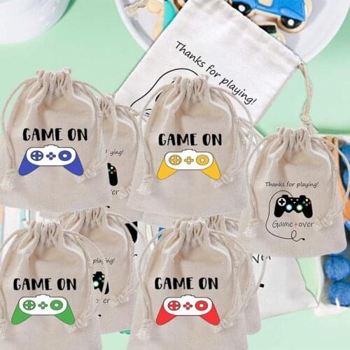 Video Game theme Birthday Party graduation baby shower back to school Controller thank you gift Bag table centerpiece decoration
