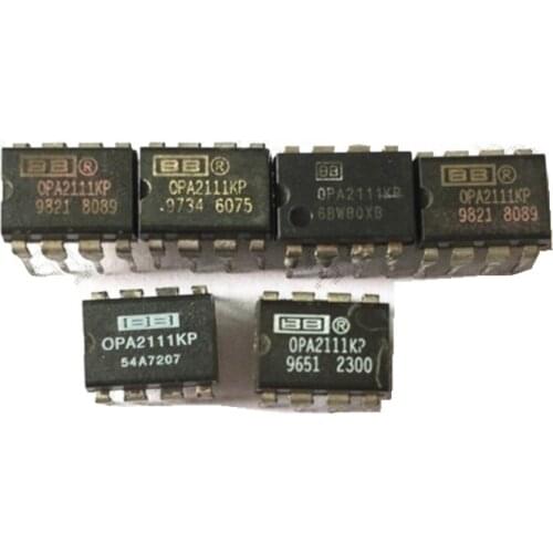 1 piece OPA2111KP opa2111 Double op amp for pre amplifier power amplifier second hand