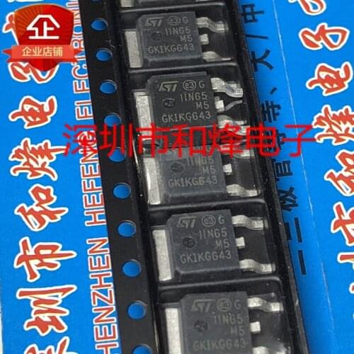 5pcs/11N65M5 STD11N65M5 TO-252 710V 9A
