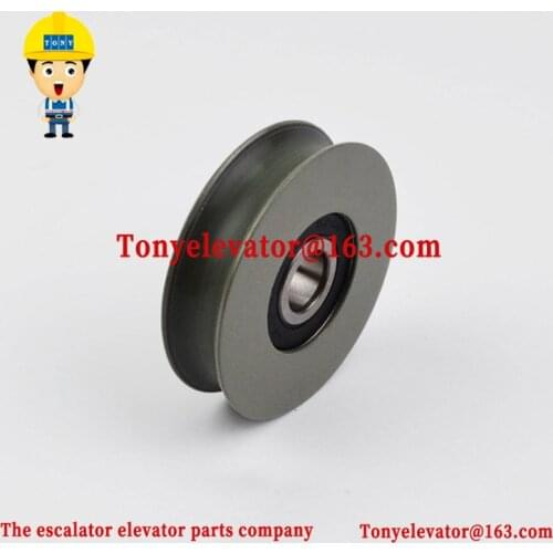 56*14*6201 OD56mm W14mm Bearing 6201RS Elevator Door Hanger Roller 56x14x6201