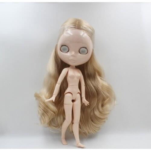 Free Shipping Top discount 4 COLORS BIG EYES DIY Nude Blyth Doll item NO.722EJ Doll limited gift special price cheap offer toy