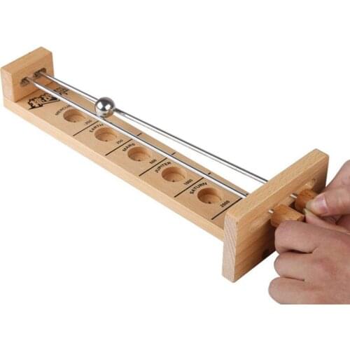 Kids Toys Hook The Ball To Challenge The Limit Game Wood Wooden Educational Games Children Wooden Toys