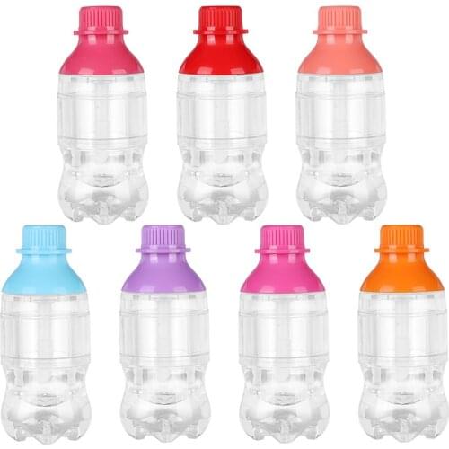 5ml Novelty Coke Bottle Lip Gloss Tube Empty Lipstick Tube Plastic Transparent Lip Gloss Cosmetic Packaging Container