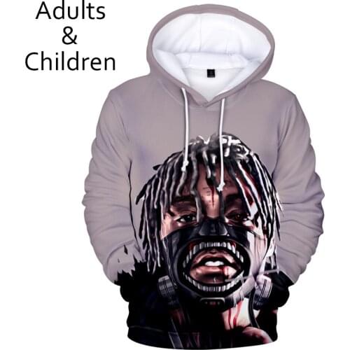 3D Juice WRLD Hoodies Men Sweatshirts Women Fashion Print Kids Hoodie New Kids pullovers Autumn Casual Juice WRLD 3D Hoodie Tops