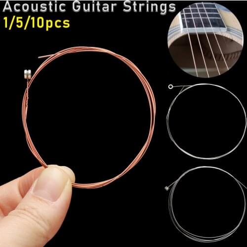 1/5/10pcs Classical Acoustic Guitar Strings Acoustic Folk Guitar 3 Styles High Quality Classic Guitar Parts Musical Instruments