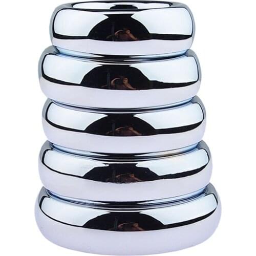 Adult Stainless Steel Metal Penis Ring Cock Delay Ejaculation Bondage BDSM Sex Toys For Men Chastity Device Products