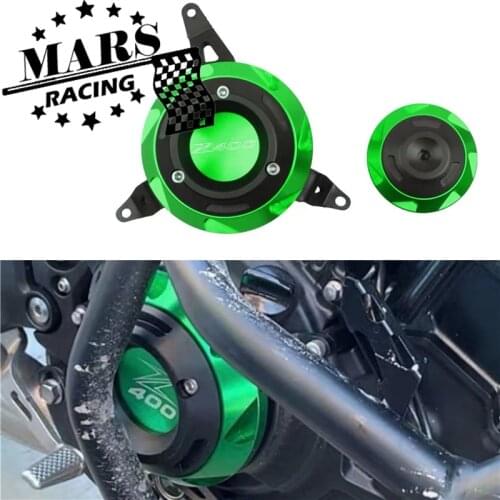 Motorcycle Engine Guard Set Side Protective Cover Crash Slider Falling Protector For KAWASAKI Z400 Z 400 2018 2019 2020 2021