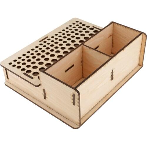 Leathercraft Stamp Tools Stand Leather Punch Tool Paint Brush Rack Holder #2