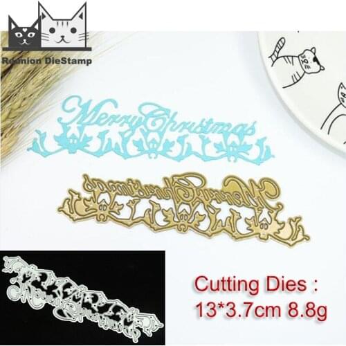 Reunion Metal Cutting Dies Halloween Christmas Lac Knife Mold DIY Scrapbook Paper Craft Card Album Embossing Stencils Art Punch