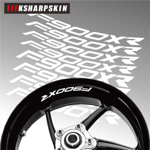 New Motorcycle rim logo sticker decal reflective moto front rear wheel decoration Accessories for F900XR f900 xr