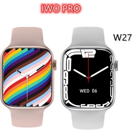 2021 New W37 Series 7 Smart Watch Bluetooth Call 1.75 Inch Split Screen Password Sports Smartwatch For Huawei Xiaomi