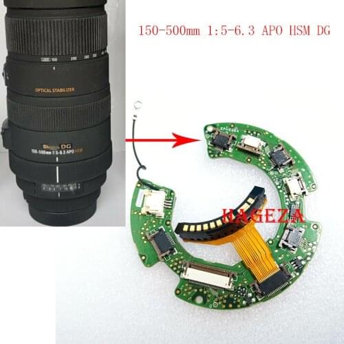 Original 150-500 Contact cable main board for sigma 150-500mm 1:5-6.3 APO HSM DG motherboard PCB Lens Replacement Repair Parts