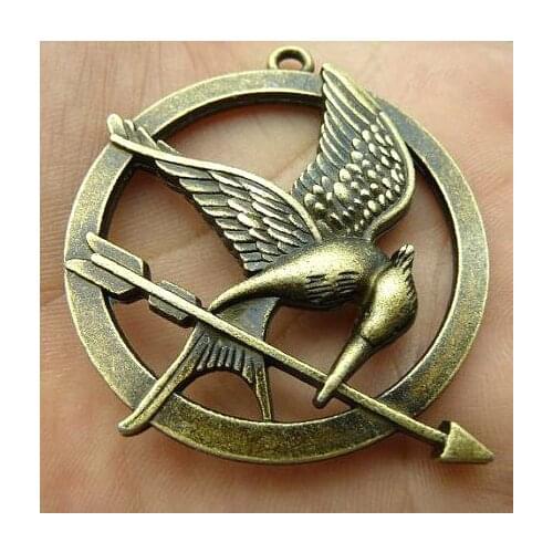 8pcs 45mm ancient bronze double faced - badge pendants metal alloy Wholesale DIY accessories C2949