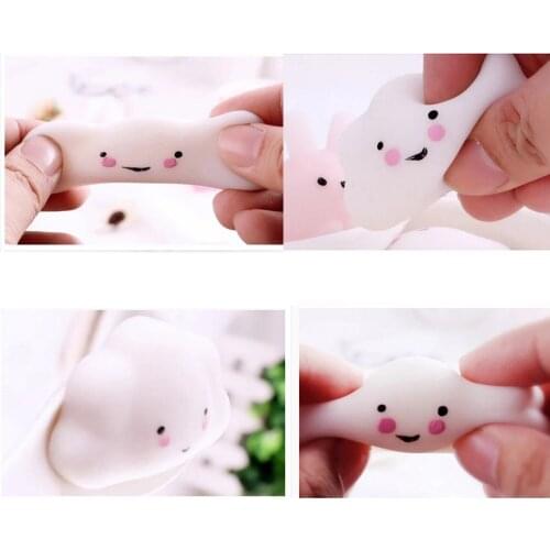 Press Slow Rising Phone Strap Bread Cake Kid Toy Hobbie Gift JETTING Ushihito Kawaii Cute Squishy Mini Small Cloud Soft squeeze