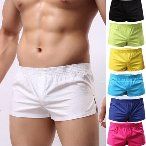 Mens Sport Casual Shorts Pants Male Summer Breathable Cotton Blend Training Running Gym Fitness Comfortable Pants