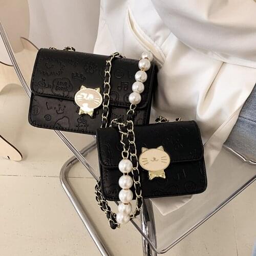 FLAP Purse Cat Bags for Women 2021 Luxury Brand Handbag Women Bags Designer Crossbody Tote Sac A Main Femme De Marque Clutch Bag