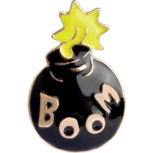 1pcs Hotdog Fried Egg Bomb Dice Hamburg Food Pattern Alloy Enamel Pin Badge Brooch Denim Clothes Backpack Cartoon Gifts For Kids