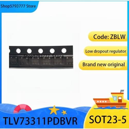 10PCS-100PCS TLV73311PDBVR TLV73311PDBVT SOT-23-5 TLV73311 SOT23-5 Code: ZBLW linear voltage regulator brand new original