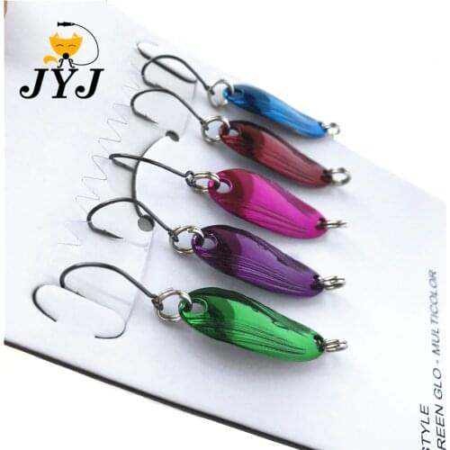 50pcs super small spinner spoon metal lure baits for bass walleyes fishing tackle tiny spoon vintage lure