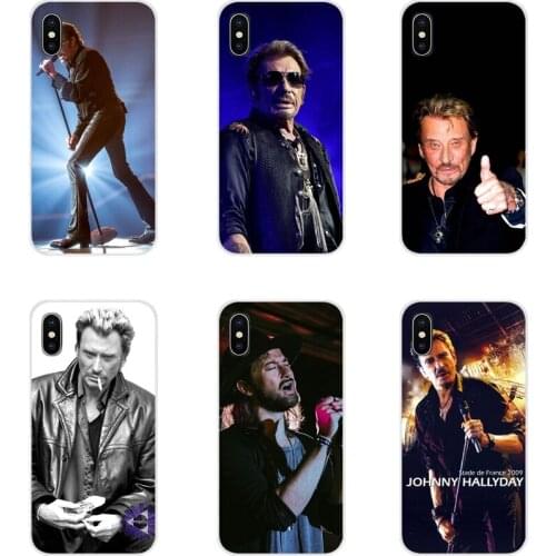 Accessories Phone Shell Covers For Huawei G7 G8 P8 P9 P10 P20 P30 Lite Mini Pro P Smart Plus 2017 2018 2019 Johnny Hallyday