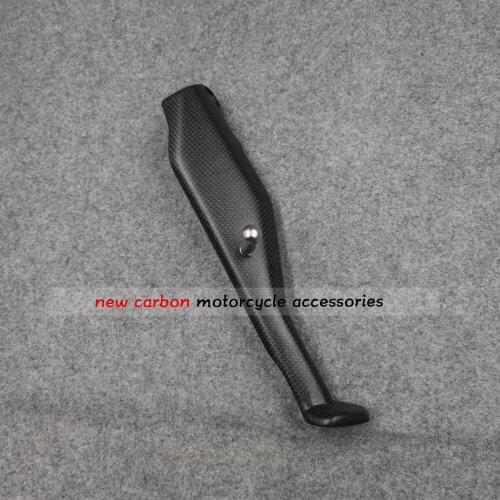 Carbon Fiber Side Foot Brace Support Motorcycle Kickstand Side Foot Brace Support for Ducati Streetfight V4 Panigale V4S V4R V4