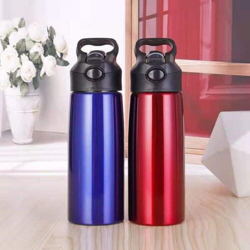 Large Stainless Steel Single Wall Sports Water Bottle