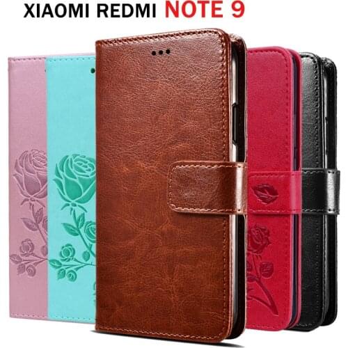 3D Pattern Case For Xiaomi Redmi Note 9 Pu Leather Flip Funda Cover For Redmi Note9 Phone 6.53 Inch Wallet Capas Coque Case Bag