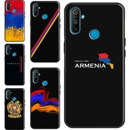 Armenian Flag For Realme 8 Pro 6 7 Q3 Pro GT Neo C15 C3 C21 C11 Phone Case For OnePlus 9 Pro 8 7T 8T 9R