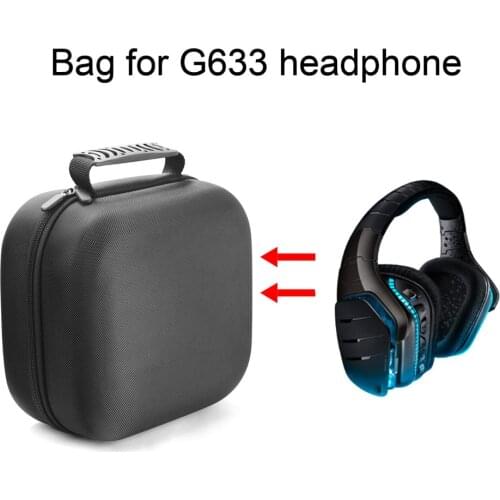 Bag Case for Logitech G633 RGB 7.1 G430/G930/G933/G633/G533 gaming headphone headset protection Carrying Protective Hard Box